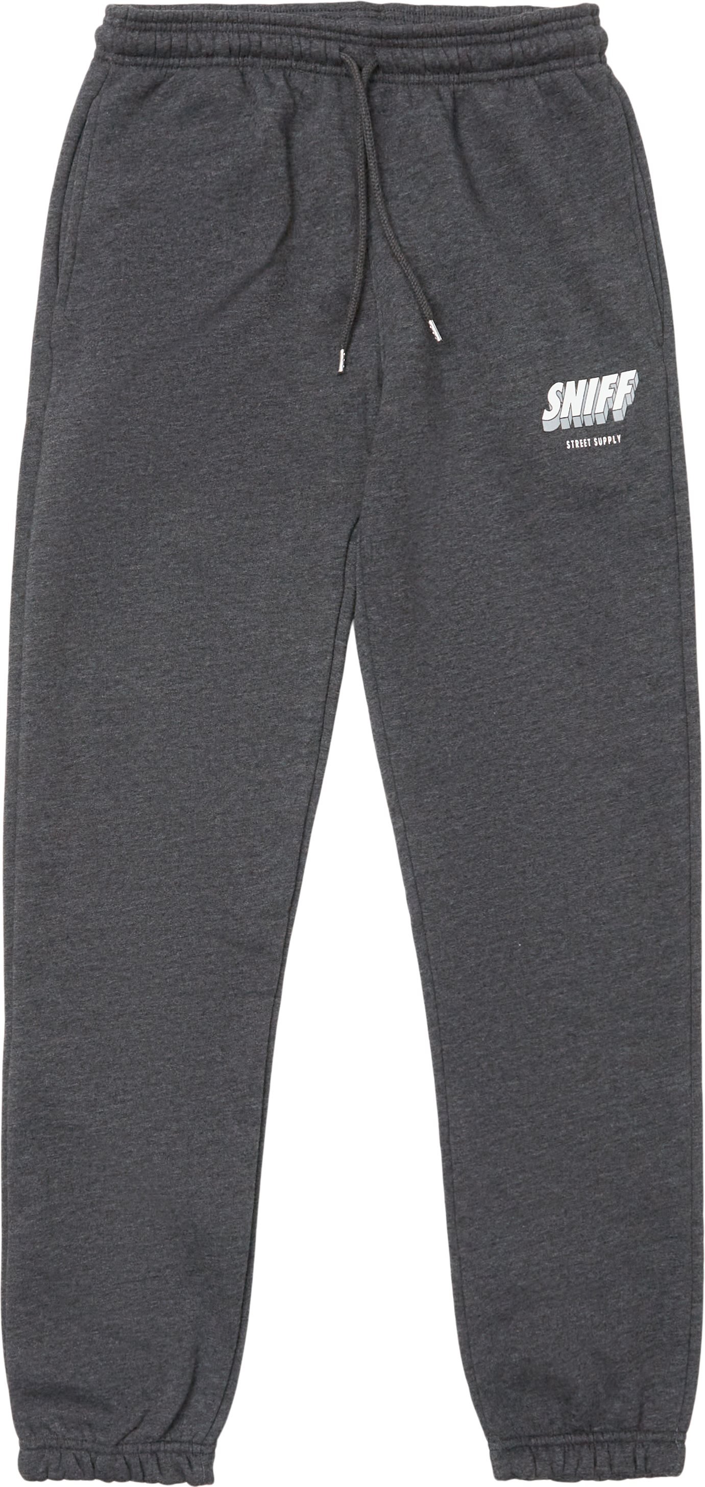 Le Roy Sweatpants - Trousers - Regular fit - Grey
